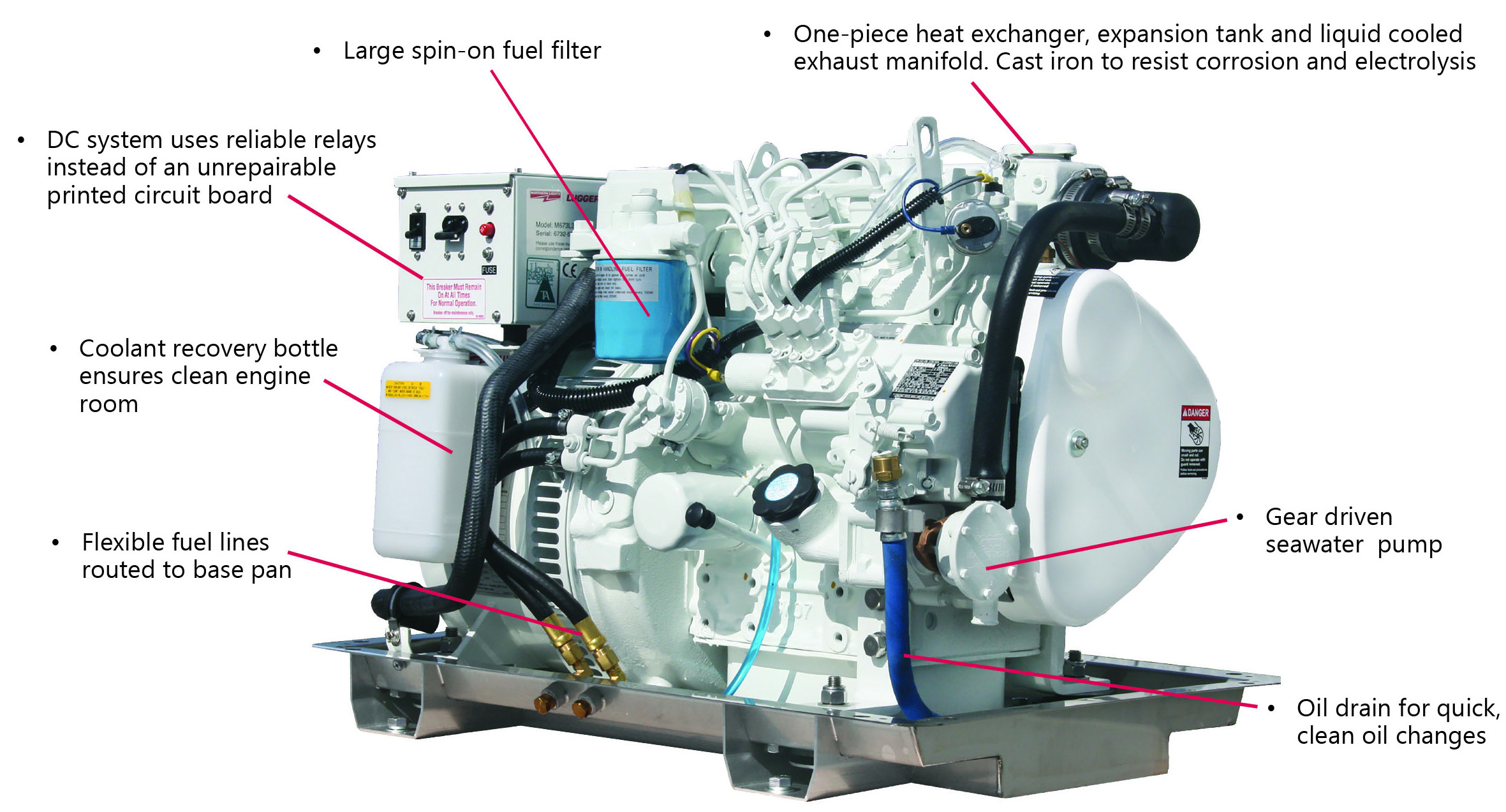 Northern Lights Marine Generator – 6000w The generator we replaced our original Westerbeke 12.5w with in April 2018. 