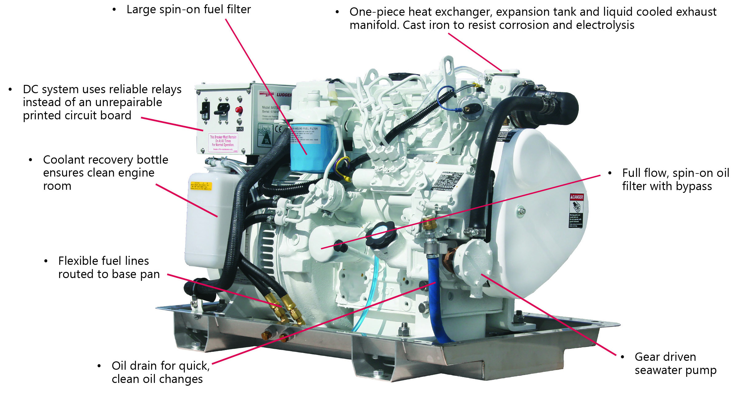 M673LD3G 5/4.5 kW Northern Lights Marine Generators And Technicold